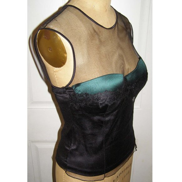 NWT w/Defect $700 LA Perla Smoking Collection Bustier/Corset top size 36… - Picture 4 of 14